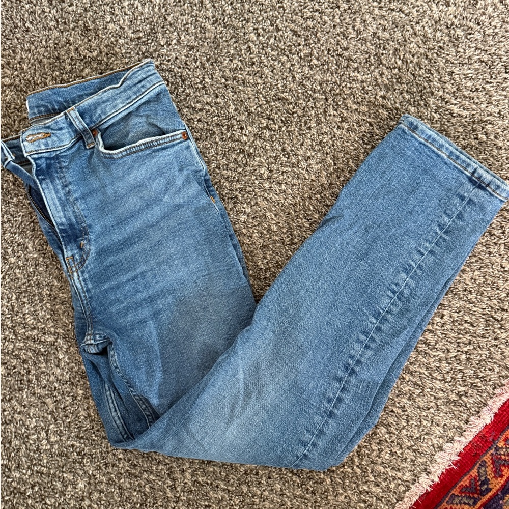 Redone 70s straight Jean